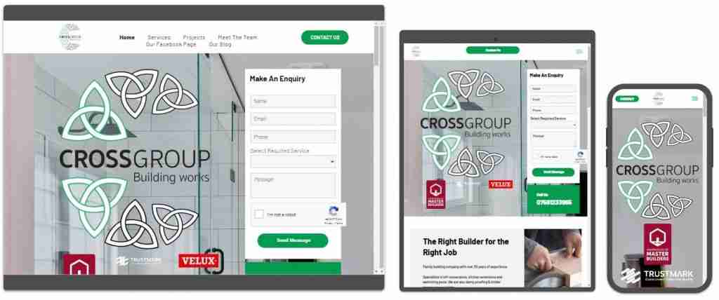 website image - Cross Group Builders
