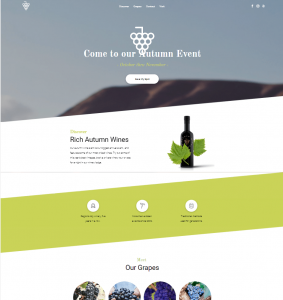 Winery website